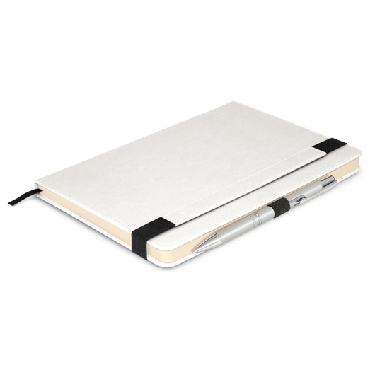 Classic Notebooks and Pens White